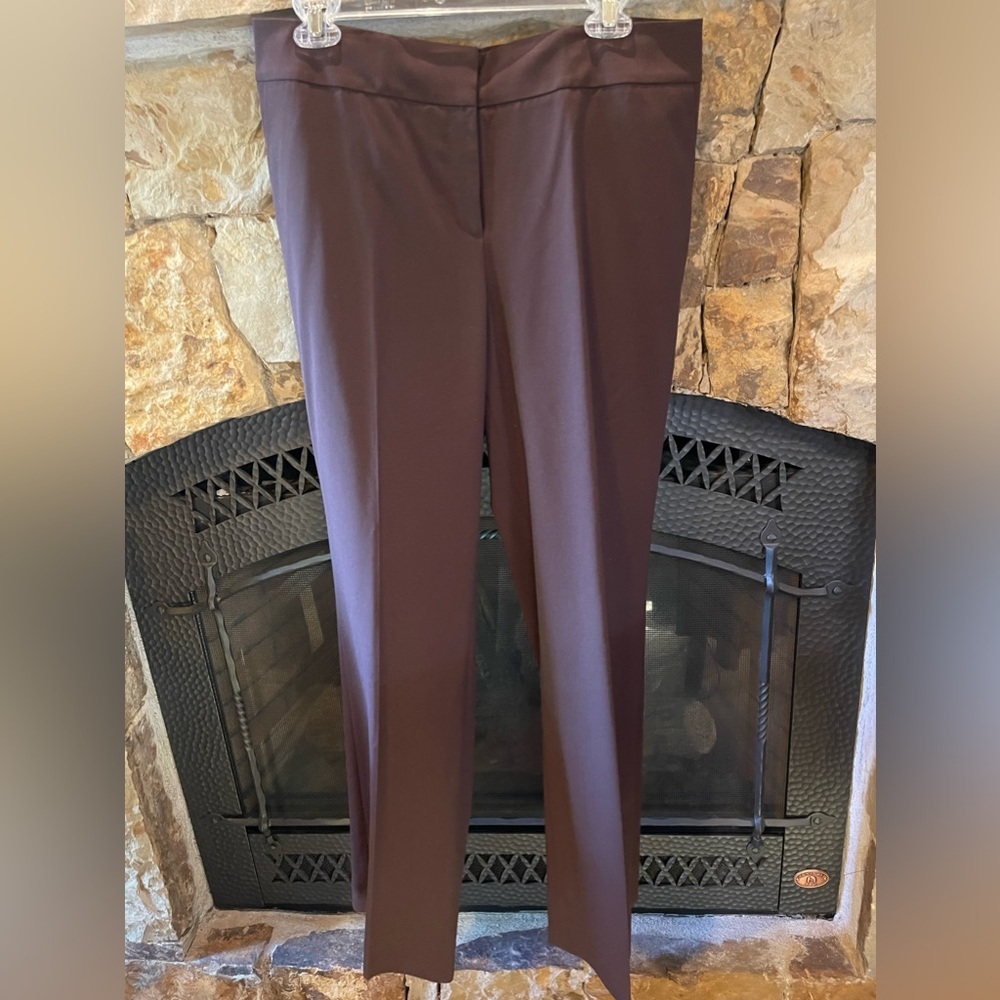 Caslon size 14 dress trousers brown